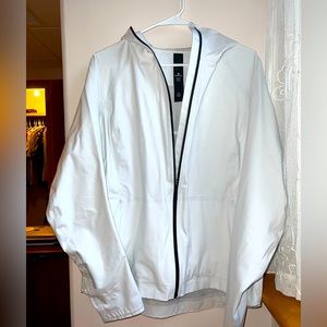 Lululemon white windbreaker